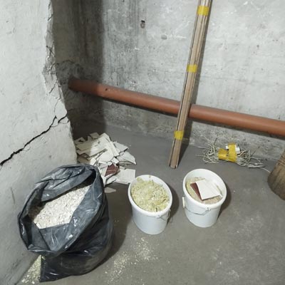 Sklep vyhrazený pro stavební odpad